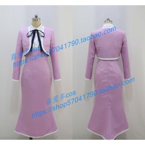 Amanchu Kohinata Hikari Ooki Futaba Dress Suit Adult Girls Party Women Skirt Set Halloween Christmas Cosplay Costume