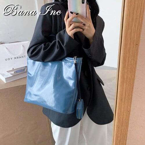 Leather Totes Women Big Shoulder Bag Large Capacity Soft Leather Handbags Women Shoulder Purse Shopping Bag Bolsos Feminina