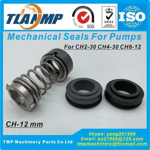 CH-12 , CH2-30 , GLF-D-12 Mechanical Seals TLANMP Shaft 12mm For CH2-30 / CH4-30 / CH8-12 CR2/4 SPK2/4 Air conditioning pumps