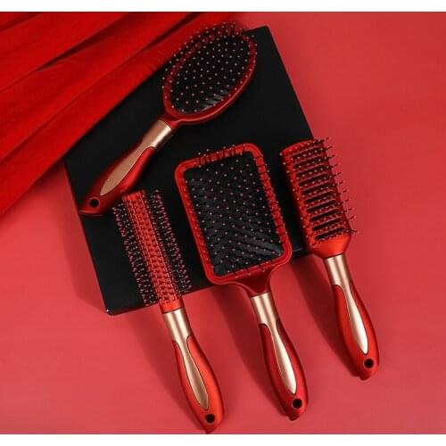New Anti-static Hair Smoothing Air Cushion Comb Fashion Scalp Massage Air Bag Comb Ladies Home Hair Curl Comb
