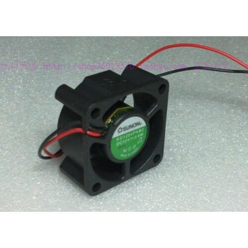 Brand new SUNON 4CM 4020 4CM Ball bearing KD1204PKB2 12V 0.9W 2lines cooling fan
