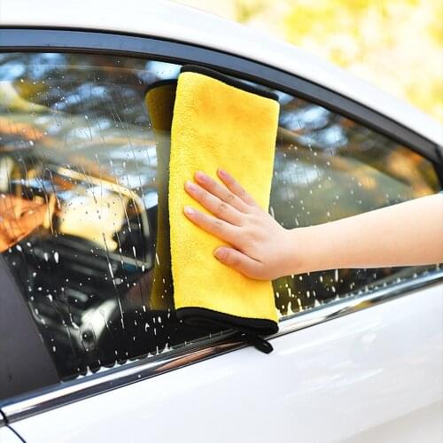 30 * 30 cm Car Detailing Car Wash Microfiber Towel Car Sticker Emblem Wash Car Cleaning For Auto Washing Cloth Micro Fiber Rag