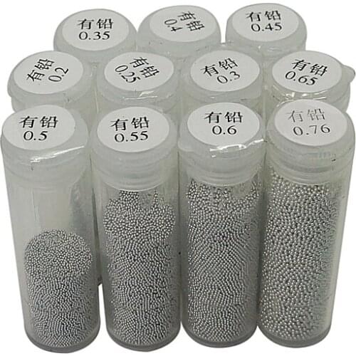 1PCS BGA solder ball 25K leaded tin solder balls for BGA reballing stations