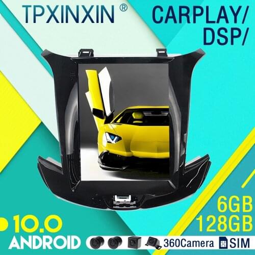 10.0 For Chevrolet Cruze 2015 - 2018 Android Car Stereo Car Radio with Screen Tesla Radio Player Car GPS Navigation Head Unit