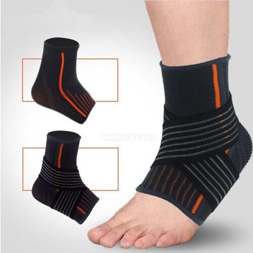 200Pcs/Lot Hip Adjustable Elastic Ankle Movement Protection Ankle Support Brace S/L