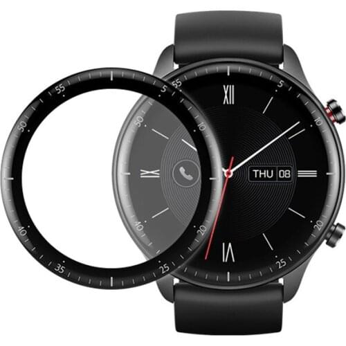 3D Curved Edge Protective for Amazfit GTR 2 eSIM Watch Smartwatch Full Screen Protector Accessories Film For Amazfit GTR 2 eSIM