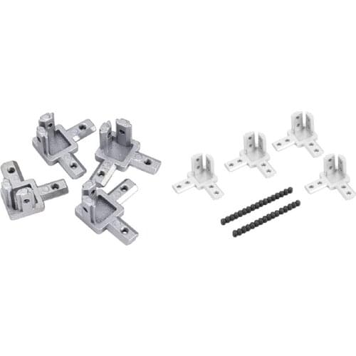 8PCS Bracket, For T Slot Aluminum Extrusion Profile 2020 Series & ​For T Slot Aluminum Extrusion Profile 3030 Serie