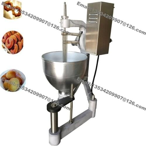 Free Shipping Commercial Use 110v 220v Electric 3-Mold 7.5L Doughnut Donut Ball Maker Machine