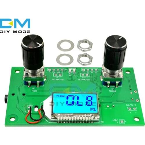 DSP PLL Digital Stereo FM Radio Receiver Module 87-108MHz With Serial Control Frequency Range 50Hz-18KHz Controller Board