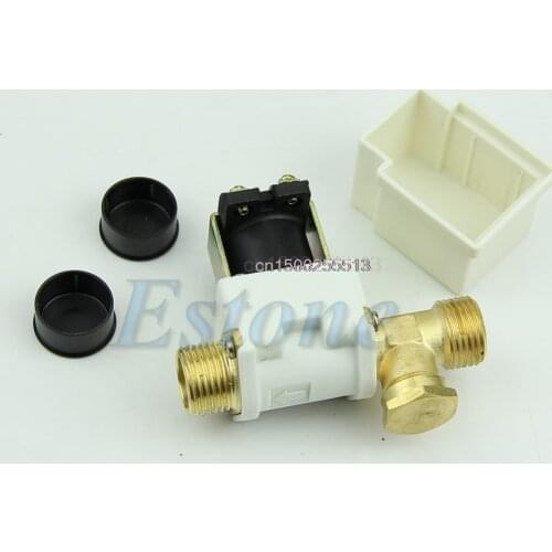 1/2" Electric Solenoid Valve For Water Air N/C Normally Closed DC 12V New