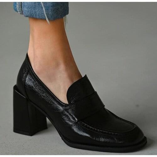 Кожаные туфли-лодочки HZYMTQ China At AliExpress