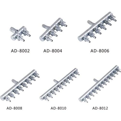 Oxygen pump Gas volume Regulating valve air Distributor stainless steel Splitter Air exhaust Aquarium pumping accessories