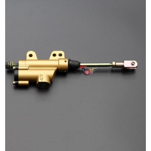 Rear Foot Hydraulic Brake Master Cylinder Fpr 50cc 70cc 90cc 110cc 125cc 250cc Dirt Quad Bike ATV Taotao Peace Max E-Moto New
