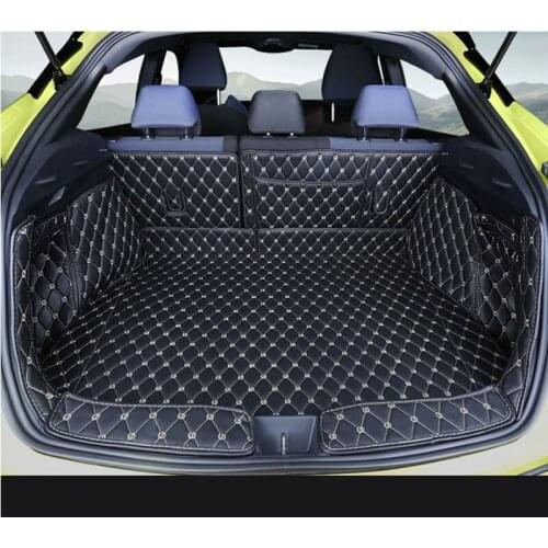 For Toyota CHR 2017-Present Car Boot Mat Rear Trunk Liner Cargo Floor Cargo Liner Leather Pet Mat Carpets Kit