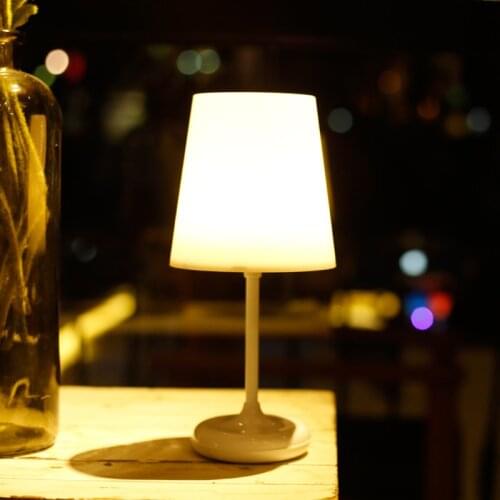 Creative Wireless Simple Remote Control Desk Lamp Charging Touch Bedside Bedroom Dormitory Desktop Table Lights