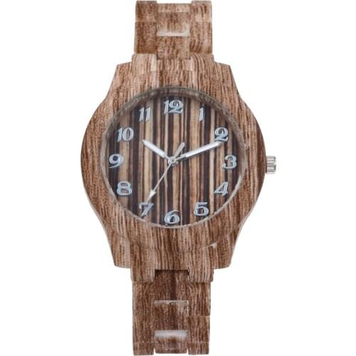 2020 Hot Sale Vintage Wood Watches Fashion Women Quartz Watch Men Wristwatches Ladies Men Sport Casual Watch Gift Good-Looking