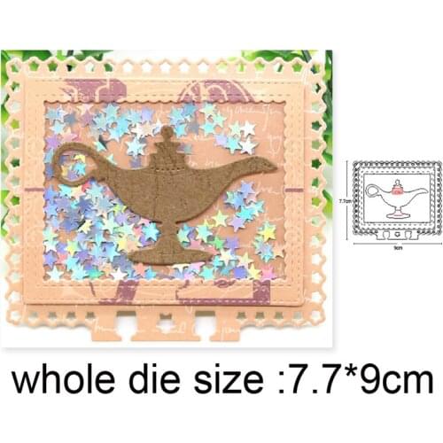 METAL CUTTING DIES basic shapes wine cup for DIY papercraft projects Scrapbook Paper Album greeting cards