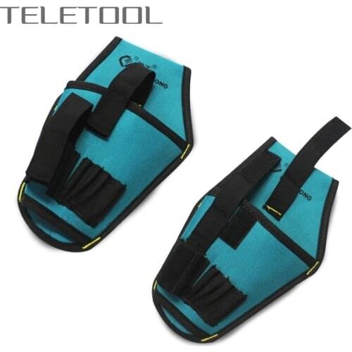 Multifunctional Drill Waist Tool Bag Waterproof Waist Belt Tool Pouch Bag Wrench Hammer Screwdriver Tool Pouch