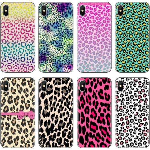 Fashion Colorful Leopard Print DIY Soft Case For Samsung Galaxy A10 A40 A50 A70 A3 A5 A7 A9 A8 A6 Plus 2018 2015 2016 2017