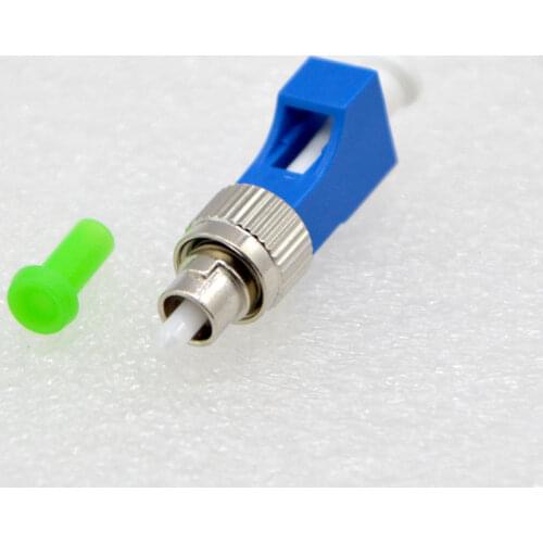 New Single Multimode Optical Fiber Adapter Connector FC Male- LC Female Coupler Flange For Optical Power Meter Free Shipping