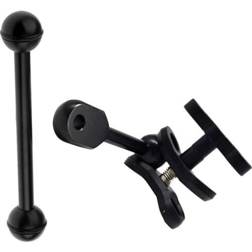 Aluminum Alloy Scuba Diving Diver Underwater Camera Torch 6 inch 4 inch Ball Joint Arm Connector Clamp Housing Accessories