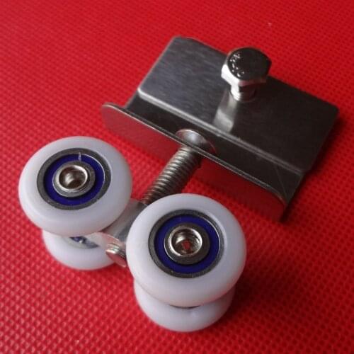 Showe door hanging nylon pulley diameter 20mm,Shower room glass door roller 4pcs/lot