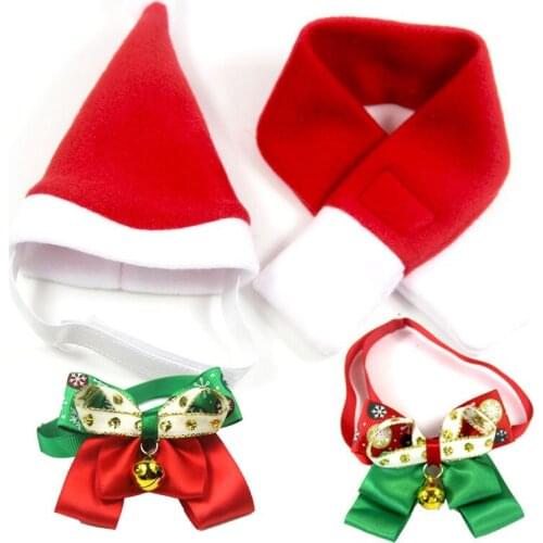 Christmas Cat Clothes Small Dogs Cats Santa Costume Kitten Puppy Outfit Hoodie Warm Winter Pet Dog Clothes Clothing Accessories