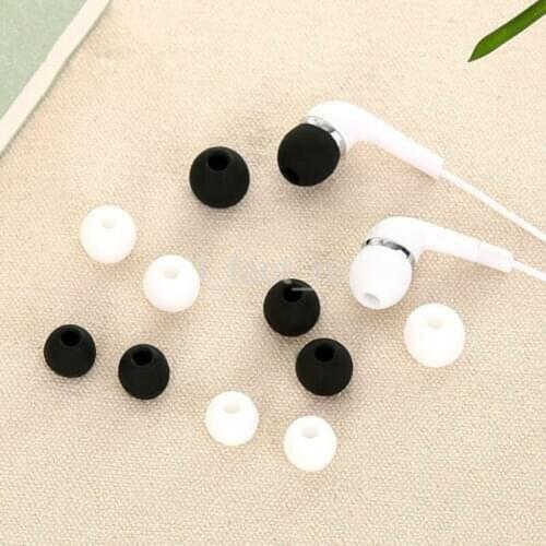 Replacement Silicone In-ear Earphone Headphone Earbud Bud Gel Rubber Tip Comfort Earbud Silicone Cap Headset Accessories