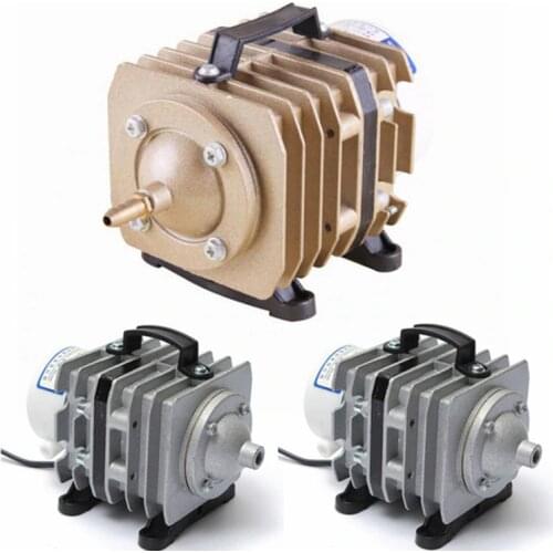 Sunsun Aquarium Electromagnetic Air Compressor Pump Super Fish Tank Pond Air Compressor Aerator Oxygen Pump With Splitter Valve