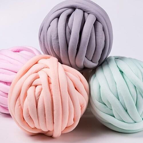 1pcs/500g Super Thickness Viscose Chunky Yarn Roving Yarn for Spinning Hand Knitting Spin Yarn Winter Warm