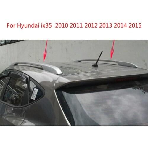 High quality Aluminium alloy Luggage rack(Pasted directly installed) For Hyundai ix35 2010 2011 2012 2013 2014 2015