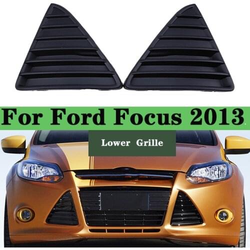 Replacement For Ford Focus 2013 1 Pair Side Car Front Lower Bumper Grille CP9Z-17K946-A CP9Z-17K946-B