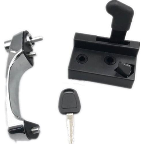 Free shipping excavator parts for Doosan Daewoo DX55/65 75/60-7-9C cab outdoor handle lock block door lock assembly