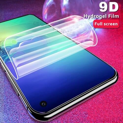 9D Hydrogel Film Screen Protector For Samsung Galaxy S10 S9 S8 Plus S10e Note 9 8 Full Cover Transparent Soft Front Film