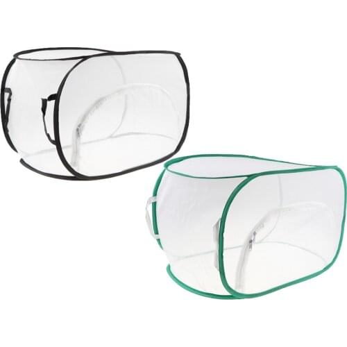 2X Insect and Butterfly Habitat Cage Terrarium Bug House - -up & Collapsible