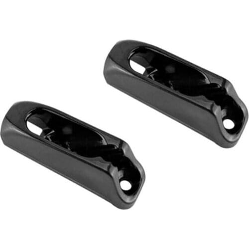 4 Pcs Black Nylon Clamcleat Rope Cleat Junior Boat Marine Clam Cleat