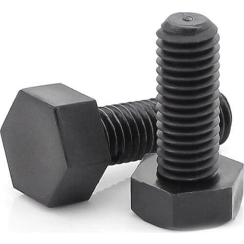 20PCS-M4*6/8/10/12/15/20/25/30 Black Hexagon Nylon Screw / Nylon Hex Bolts / Plastic Screws