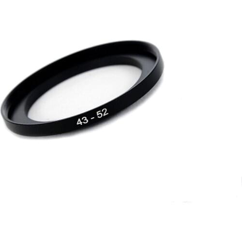 43mm-52mm 43-52 mm 43 to 52 Step Up lens Filter Ring Adapter