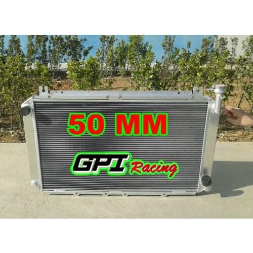 Aluminum radiator for Nissan GQ PATROL Y60 4.2L Petrol MT TB42S TB42E 1987-1997