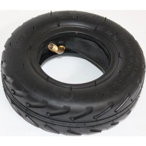 Free shipping cheap price 6X2 6 Inch Scooter Tire & Inner Tube Set Electric Scooter Wheel Chair Truck