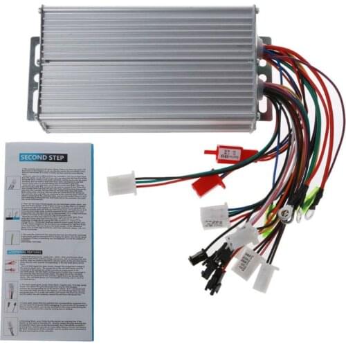 13MA 36V-48V 500W 12Pipe Wire Brushless Motor Controller for Electric Bike Tricycle Bicycle E-bike Scooter