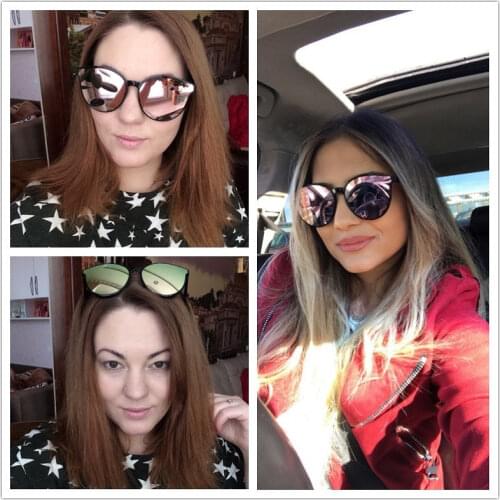 COHK Women's Sunglasses Mirrored