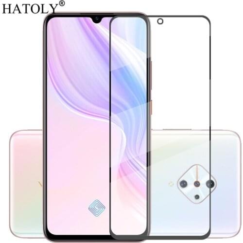 For Glass Vivo S1 Pro Tempered Glass For Vivo S1 Pro Phone Screen Protector HD Protective Full Glue Cover Film For Vivo S1 Pro
