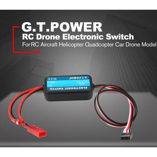 G.T.POWER 0-40V Remote Controller Electronic Switch RC Parts for RC Aircraft Helicopter Quadcopter Car Drone Model In Stock