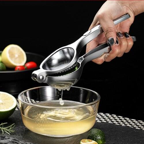 Kitchen Accessories Manual Juice Squeezer Zinc Alloy Lemon Orange Watermelon Hand Pressure Mangle Mini Portable Kitchen Gadget