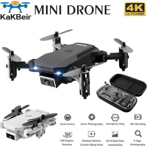 S66 Mini RC Drone 4K HD Camera Professional Aerial Photography Helicopter Gravity Induction Folding Quadcopter