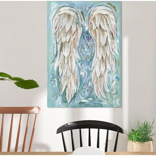 Abstract Musical Symbol Angel Wings 5D diy full drill Diamond Painting Cross Stitch Diamond mosaic picture Living room decor