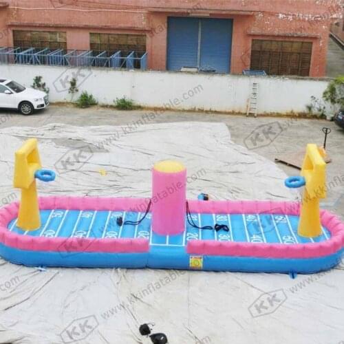 Inflatable Bungee Jumping Sports Game Basketball Interactive Activity Rentals Use
