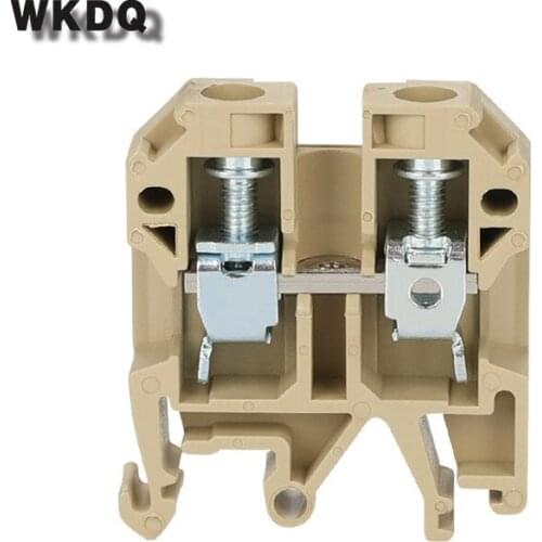 10pcs SAK 10EN Equivalent to WEIDMULLER Feed Through Screw Connection Din Rail Terminal Block Connector