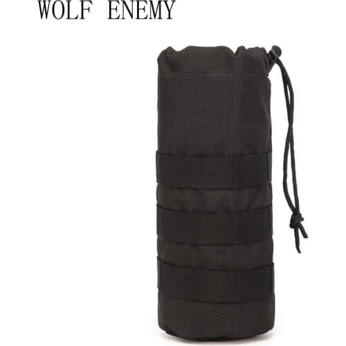 Molle Bottle Bag Outdoor Bottle Pocket The Wild Mesh Fabric Water Bottle Cage Field Bottle Bag New Arrival Tactical Equipment